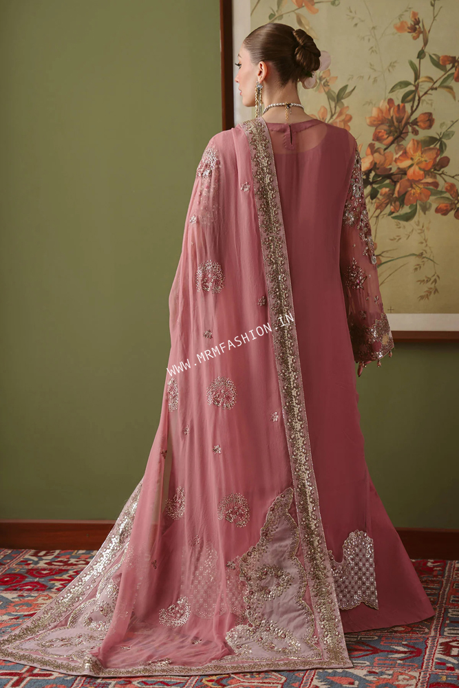 Elaya Luxury Chiffon Hand Embellishment By Nureh ' 26 | NEL-91 - Image 2