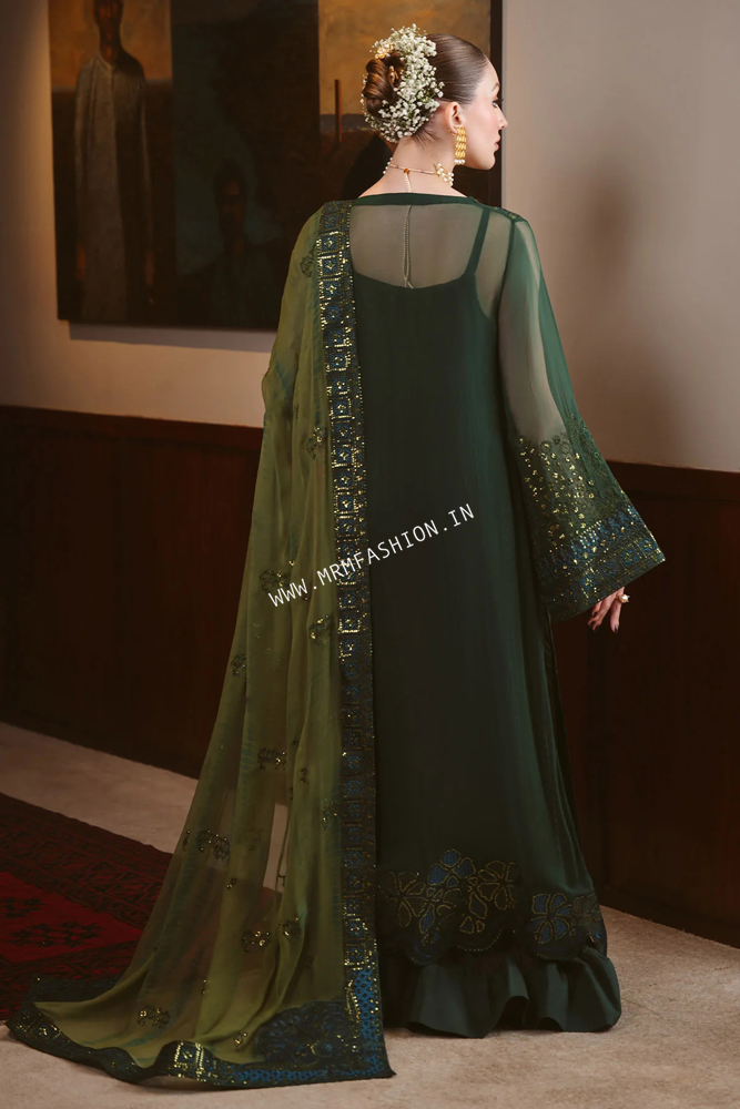 Elaya Luxury Chiffon Hand Embellishment By Nureh ' 26 | NEL-93 - Image 2