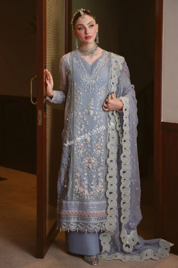 Elaya Luxury Chiffon Hand Embellishment By Nureh ' 26 | NEL-94