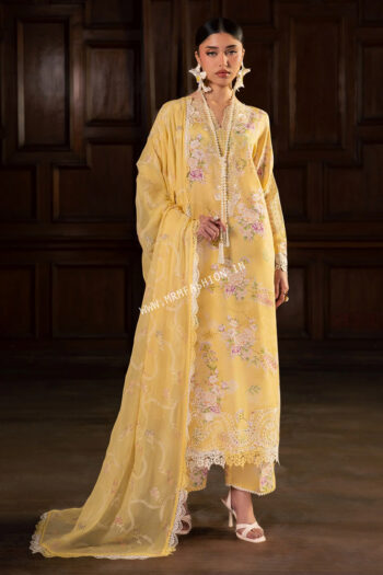 Nureh Maya Embroidered Lawn ' 26 | NS-168