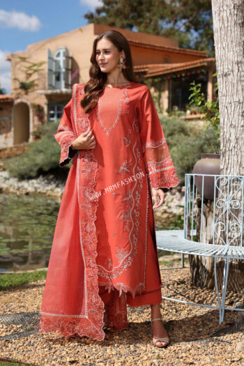 Raaya Luxury Embroidered Lawn By Rang Rasiya ' 26 | Elva