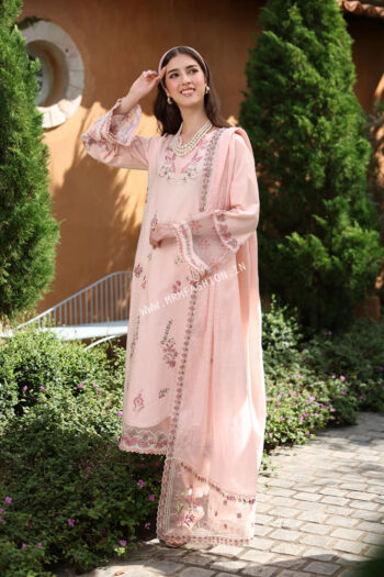 Raaya Luxury Embroidered Lawn By Rang Rasiya ' 26 | Eva