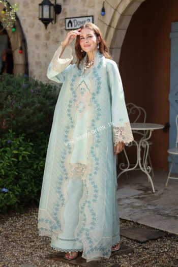 Raaya Luxury Embroidered Lawn By Rang Rasiya ' 26 | Freya