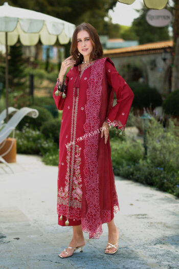 Raaya Luxury Embroidered Lawn By Rang Rasiya ' 26 | Grace