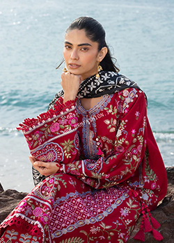 Siraa Luxury Lawn By Sadaf Fawad Khan 2026 - Original