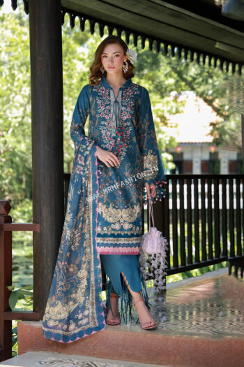 Urbane Embroidered Lawn With Chiffon Dupatta By Jade ' 26 | 21146