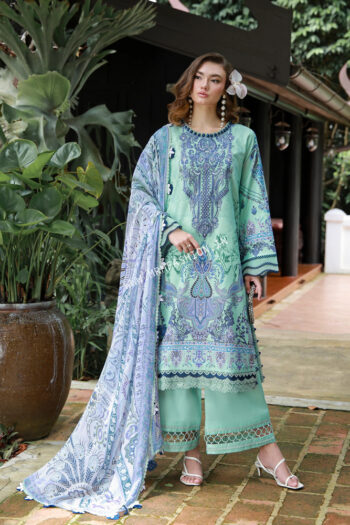 Urbane Embroidered Lawn With Chiffon Dupatta By Jade ' 26 | 21148