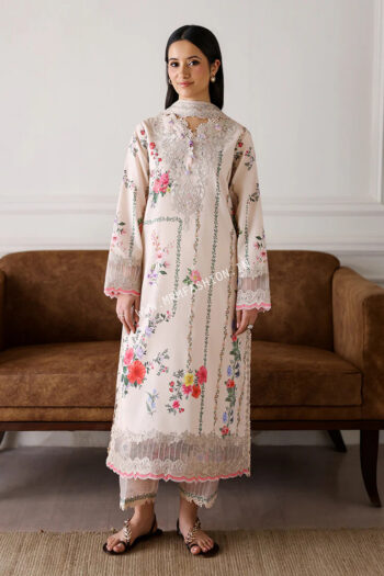 Sunlit Tales Printed & Embroidered Edit By Roheenaz ' 26 | Sunflare Petal