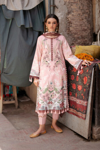 Jade Urbane Printed Lawn With Chiffon Dupatta ' 26 | 26-UDP-II-21125B