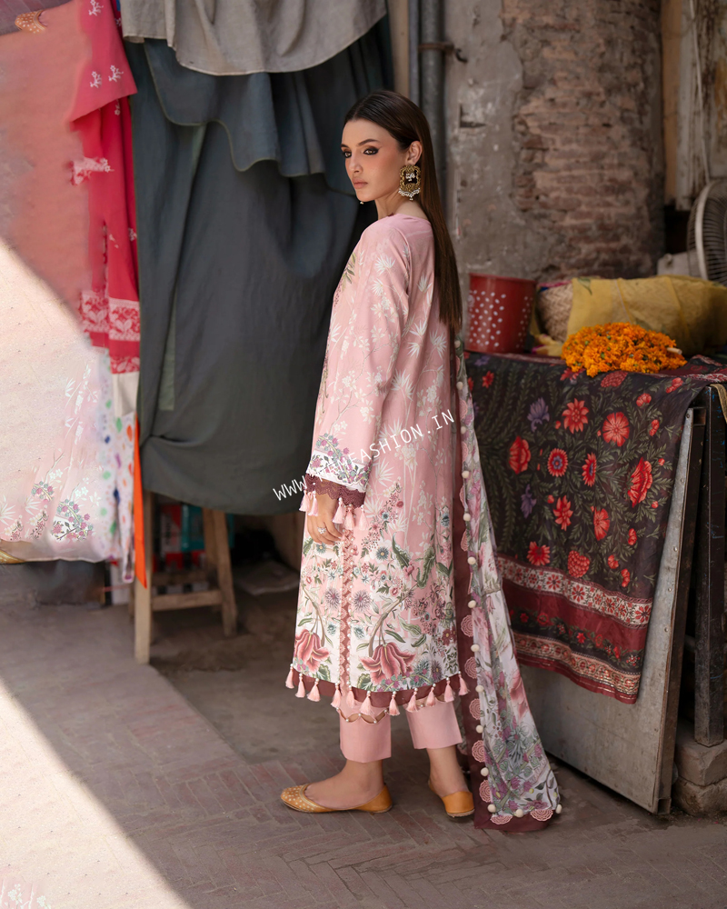 Jade Urbane Printed Lawn With Chiffon Dupatta ' 26 | 26-UDP-II-21125B - Image 2