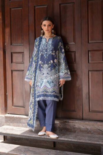 Jade Urbane Printed Lawn With Chiffon Dupatta ' 26 | 26-UDP-II-21127A