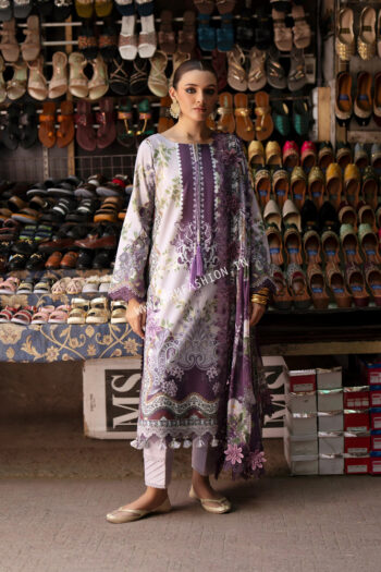 Jade Urbane Printed Lawn With Chiffon Dupatta ' 26 | 26-UDP-II-21127B