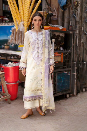 Jade Urbane Printed Lawn With Chiffon Dupatta ' 26 | 26-UDP-II-21129A