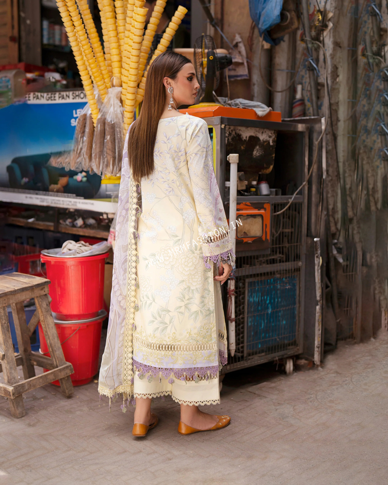 Jade Urbane Printed Lawn With Chiffon Dupatta ' 26 | 26-UDP-II-21129A - Image 2