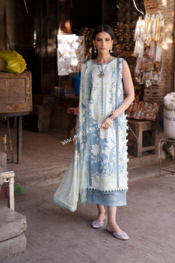 Jade Urbane Printed Lawn With Chiffon Dupatta ' 26 | 26-UDP-II-21129B