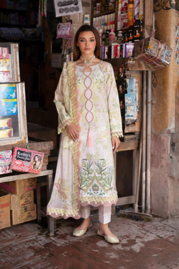 Jade Urbane Printed Lawn With Chiffon Dupatta ' 26 | 26-UDP-II-21131B