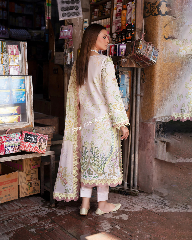 Jade Urbane Printed Lawn With Chiffon Dupatta ' 26 | 26-UDP-II-21131B - Image 2