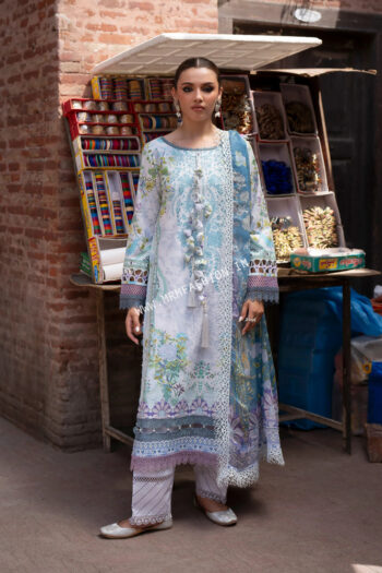 Jade Urbane Printed Lawn With Chiffon Dupatta ' 26 | 26-UDP-II-21132A