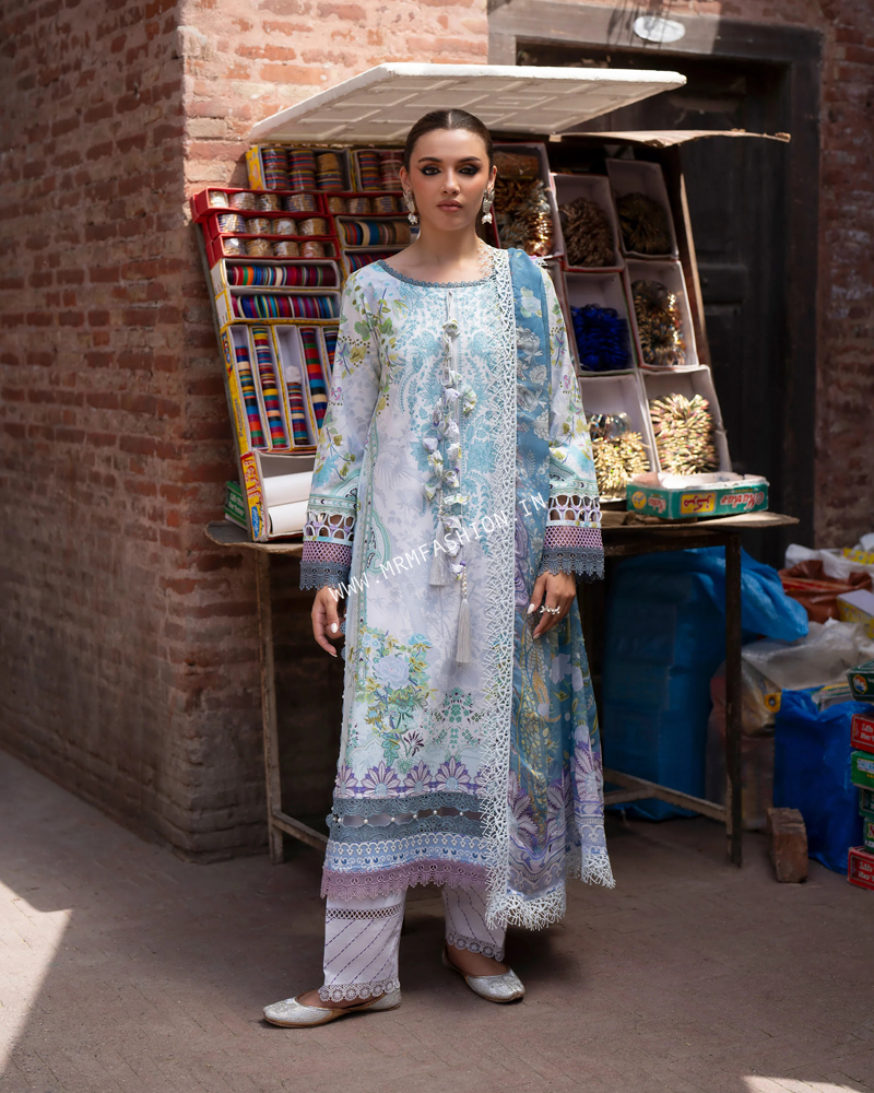 Jade Urbane Printed Lawn With Chiffon Dupatta ' 26 | 26-UDP-II-21132A