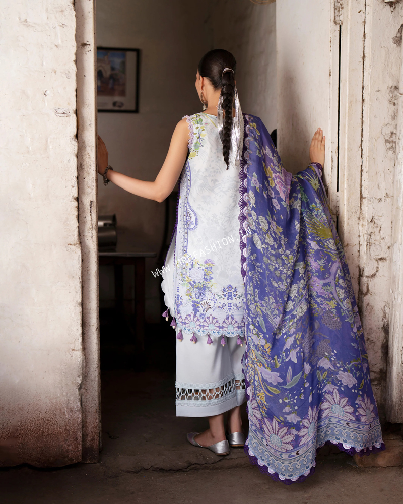 Jade Urbane Printed Lawn With Chiffon Dupatta ' 26 | 26-UDP-II-21132B - Image 2