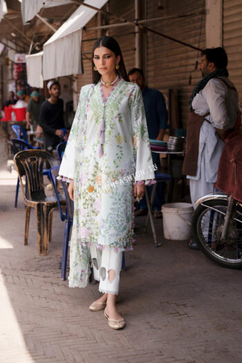 Jade Urbane Printed Lawn With Chiffon Dupatta ' 26 | 26-UDP-II-21133A