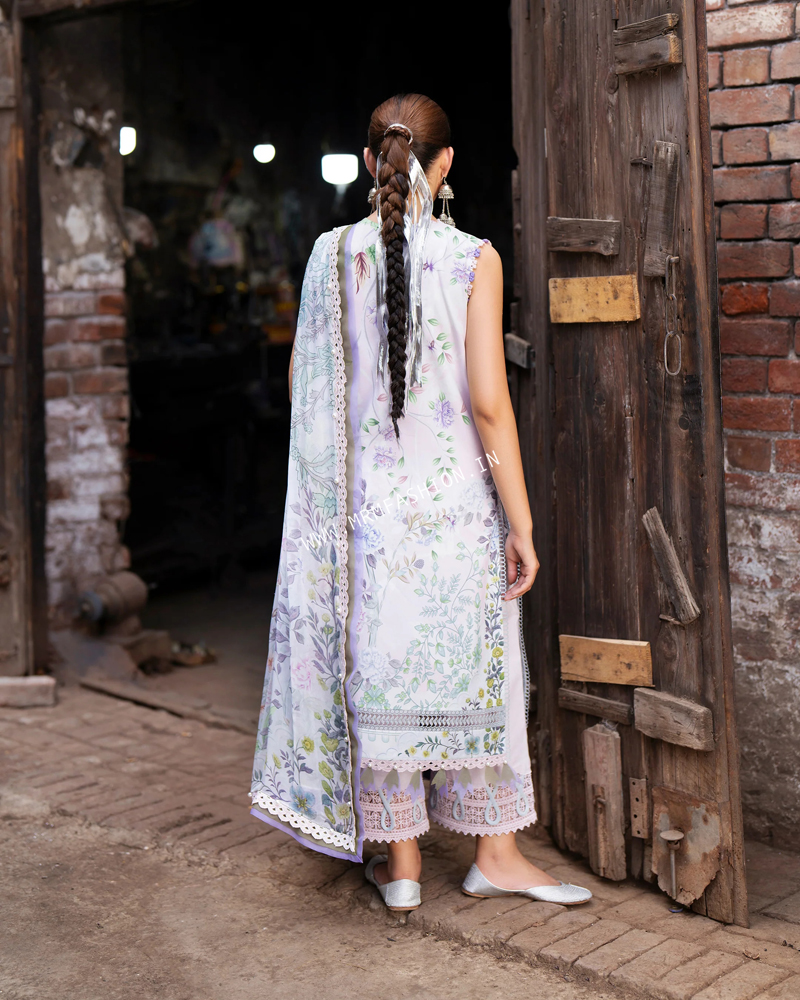 Jade Urbane Printed Lawn With Chiffon Dupatta ' 26 | 26-UDP-II-21133B - Image 2