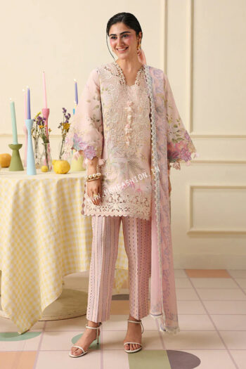 Mushq Soleil Prints Lawn ' 26 | Berry Crème