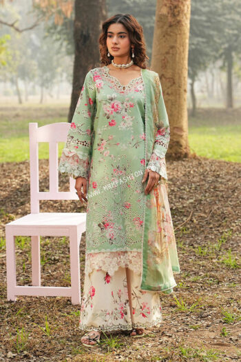 Ramsha Dhanak Embroidered Lawn Volume 1 ' 26 | DH-101