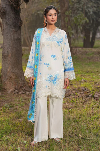 Ramsha Dhanak Embroidered Lawn Volume 1 ' 26 | DH-103