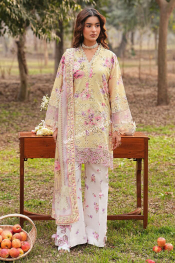 Ramsha Dhanak Embroidered Lawn Volume 1 ' 26 | DH-105