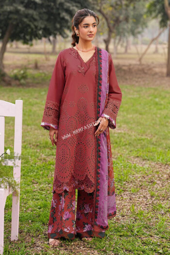 Ramsha Dhanak Embroidered Lawn Volume 1 ' 26 | DH-108
