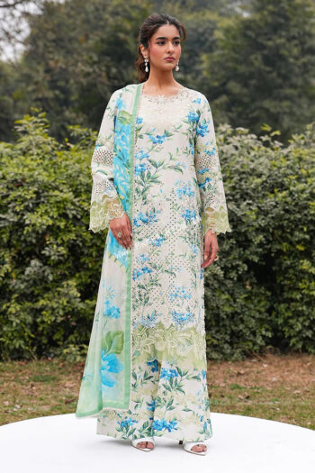 Ramsha Dhanak Embroidered Lawn Volume 1 ' 26 | DH-109