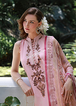 Urbane Embroidered Lawn (Chiffon Dupatta) By Jade 2026 - Original