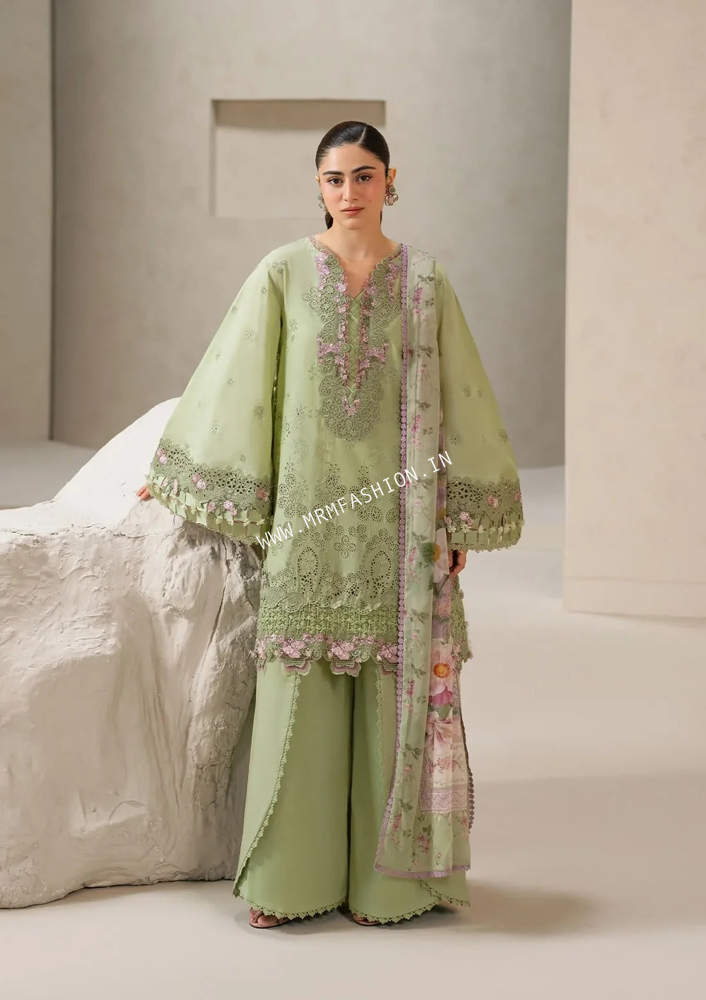 E.Craft Chikankari Lawn By Elaf ' 26 | EHC-06A
