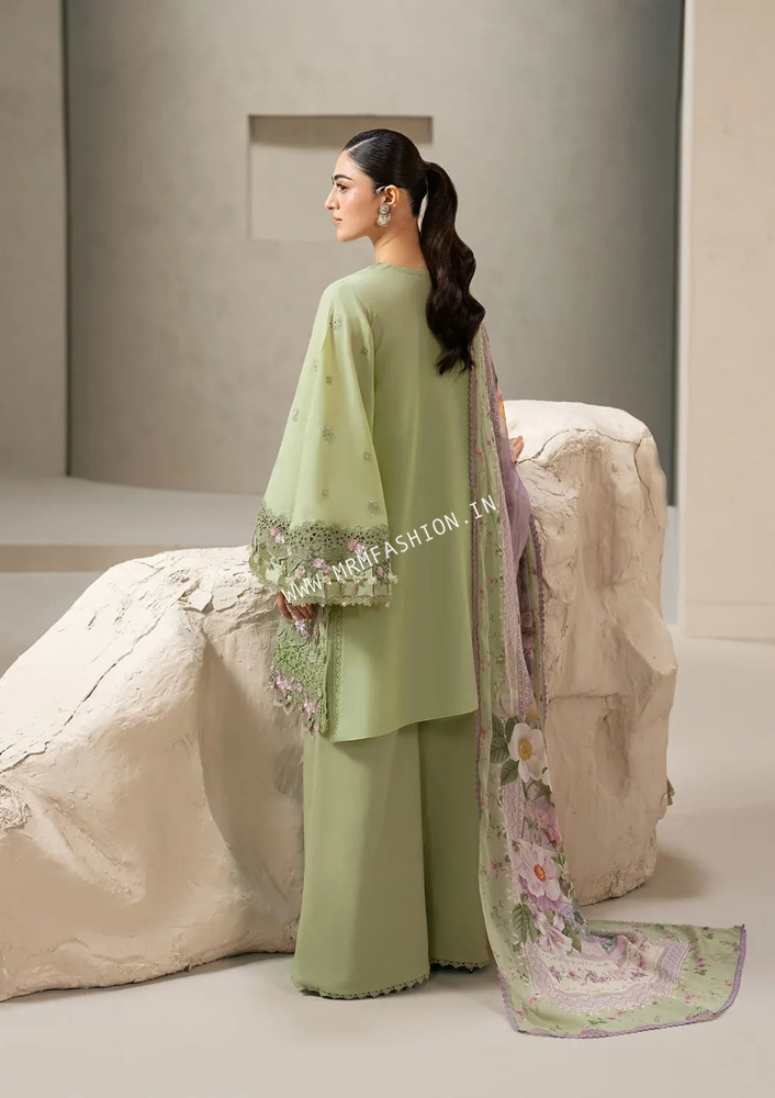 E.Craft Chikankari Lawn By Elaf ' 26 | EHC-06A - Image 2