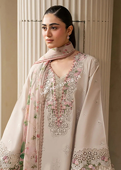 E.Craft Chikankari Lawn By Elaf 2026 - Original