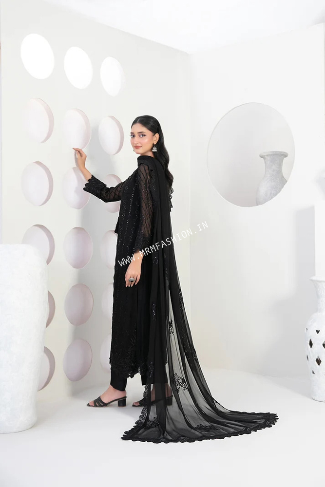 Ek Nayi Dastaan Vol-2 Embroidered Semi Stitched Chiffon By Tawakkal | D-4760 - Image 2