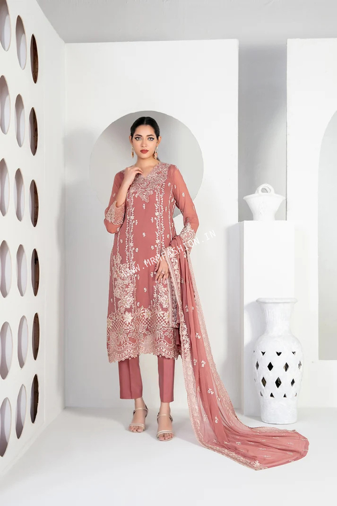 Ek Nayi Dastaan Vol-2 Embroidered Semi Stitched Chiffon By Tawakkal | D-4762