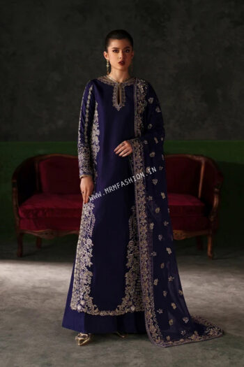 Verve Silk Edit By Emaan Adeel ' 26 | Azure Sapphire