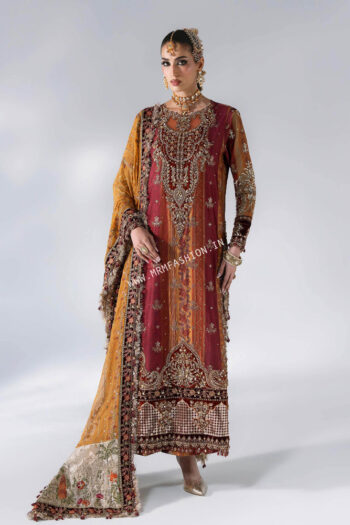 Maria B Mbroidered Wedding Edit ' 26 | BD-3104